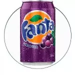 Fanta uva lata
