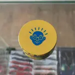 DICHAVADOR METAL BEM BOLADO LARANJA