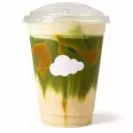 DULCE DE LECHE MATCHA LATTE