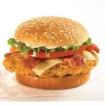 Burger Pollo Bacon.
