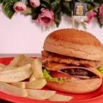 Hamburguesa Mixta Pollo/Carne