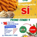 Promo 16 crujifajas (solo miércoles)