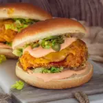 HAMBURGUESA POLLO
