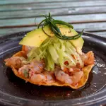 Tostada Aguachiles Hijas