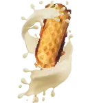 Crepe de chocolate branco