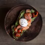 Huevos con Salmón Ahumado