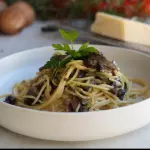 Linguine com Cogumelos