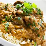 La ternera Strogonoff o Stroganoff