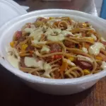 Macarrão na chapa