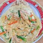 Tortilla de Pollo con Chaufa