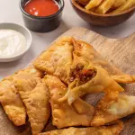Tequeños de chancho al cilindro