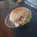 Sanduiche de frango assado