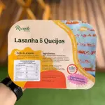 Lasanha 5 queijos 500g
