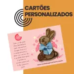Cartões Personalizados com Biscoito