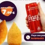 2 Salgados + 1 Refrigerante Lata