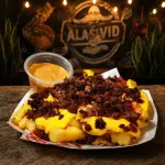 Papas con tocino