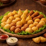 cento de salgadinhos