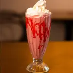 Milkshake de morango