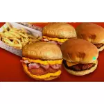 Combo: 4 Burguer + Batata FRITA G