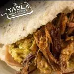 AREPA RELLENA DE CARNE DE RES