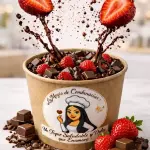 PAVE DE CHOCOLATE Y FRESA🍫🍓