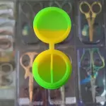 SLICK DUAS PARTES VERDE E AMARELO