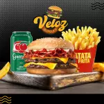 X BACON+ BATATA FRITA + REFRI