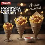 SALCHIPAPAS 🍟