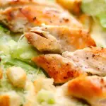 Ensalada Cesar pequeña con pollo