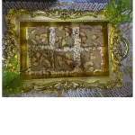 Torta de avena, banano, manzana