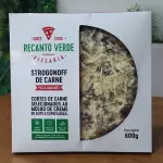 Strogonoff de Carne s/ Batata Palha
