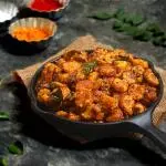 Pan fried baby corn