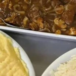 Filé ao molho madeira refeição