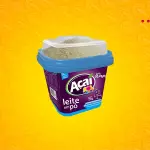 Açaí 215ml com leite em pó