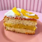 Fatia Bolo de coco com Manga-S/Lac