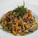 Chow fan de carne (lomo)