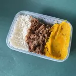 Patinho desfiado