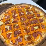 Calabresa com cheddar🍕