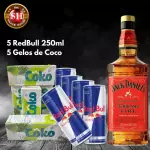 Combo Jack Daniel’s Fire com Redbull