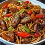 CHOP SUEY con lomo