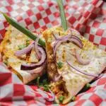 Quesadillas Chorizo tableño