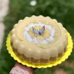 Gelatina de café con rompope