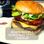 Hamburguesa Casera Doble clásica