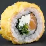 Classic tempura salmón
