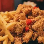 Gurjão de Frango com Fritas