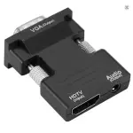 Adaptador HDMI-VGA (con audio)