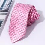 Corbata de cuadros moda