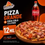 Pizza GRANDE + Coca-cola 1.5