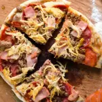 Pizza cinco carnes