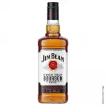Garrafa de Jim Beam tradicional